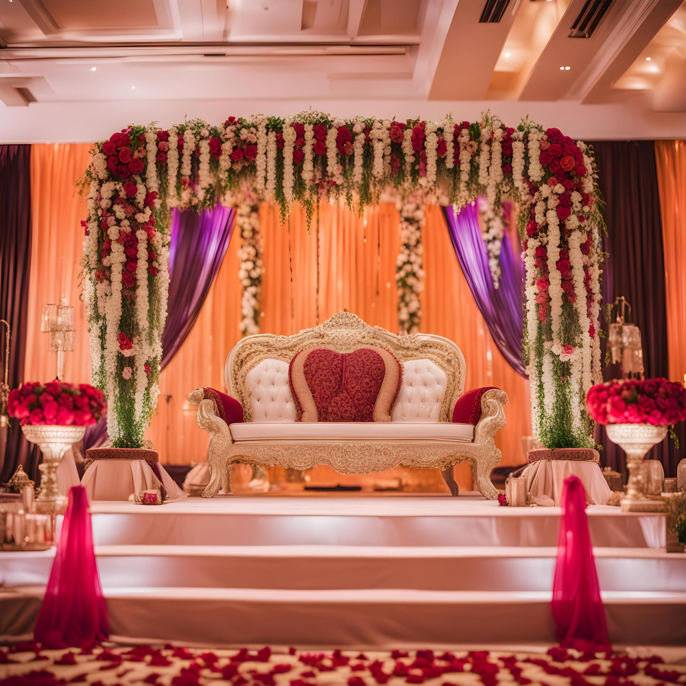 wedding hall for reception event